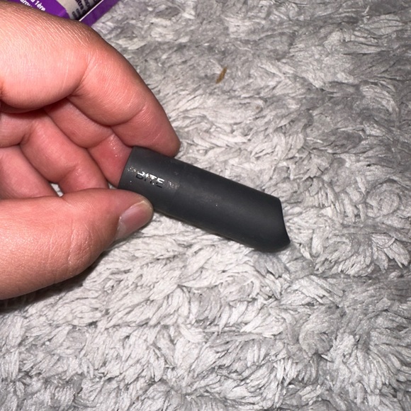 3 piece bundle candle, tarte highlighter, and buxom lipstick mini shade is chai - Picture 11 of 11